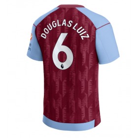 Aston Villa Douglas Luiz #6 Heimtrikot 2023-24 Kurzarm